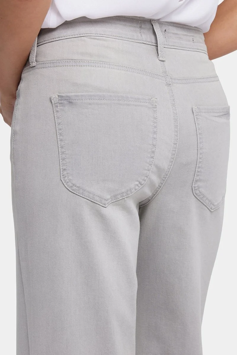 Mia Palazzo Jeans mit hoher Taille | Grenada Mist