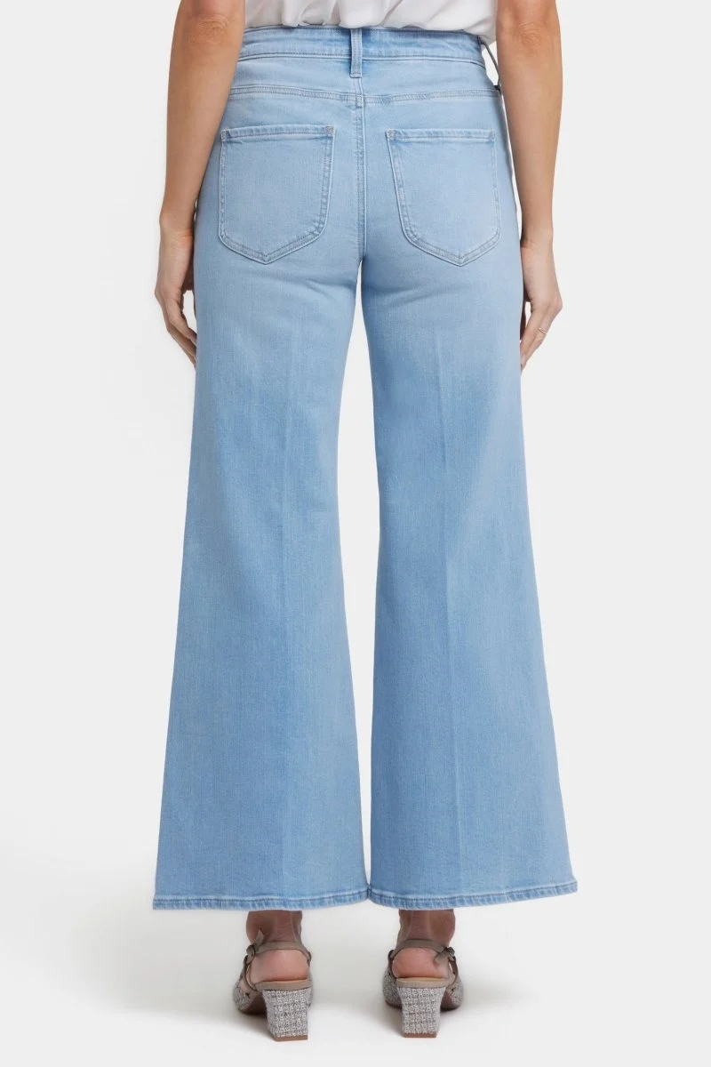 Mia Palazzo Knöcheljeans mit hoher Taille | Canary Beach