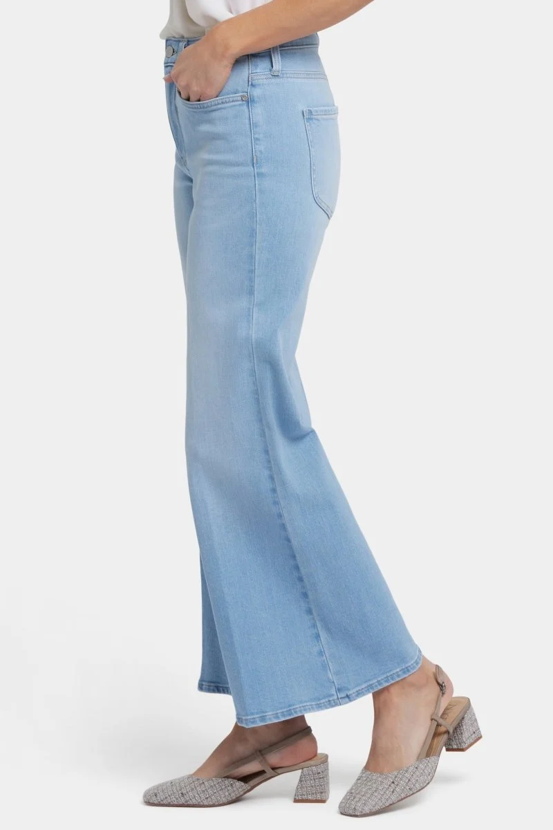 Mia Palazzo Knöcheljeans mit hoher Taille | Canary Beach