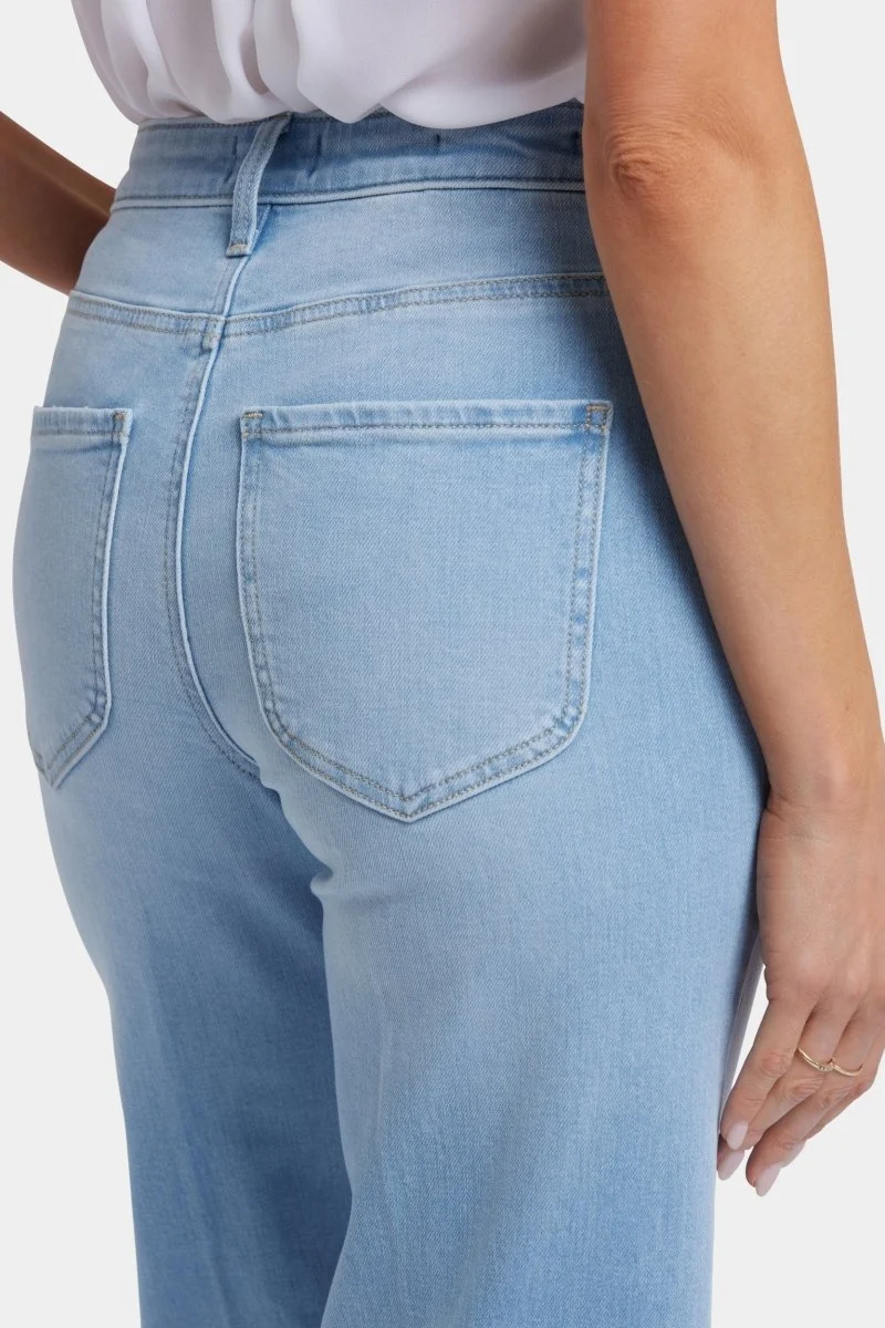 Mia Palazzo Knöcheljeans mit hoher Taille | Canary Beach