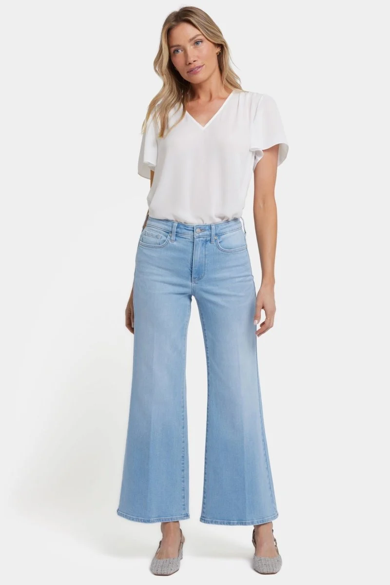 Mia Palazzo Knöcheljeans mit hoher Taille | Canary Beach