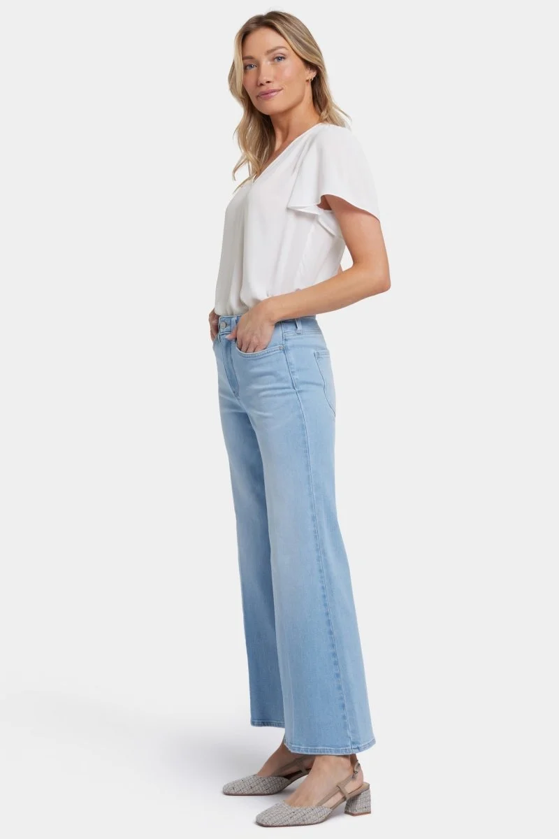 Mia Palazzo Knöcheljeans mit hoher Taille | Canary Beach