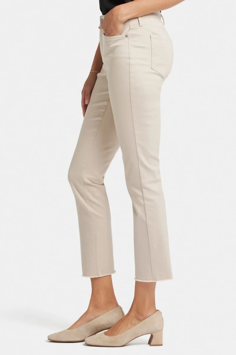 Sheri Slim Ankle Jeans mit ausgefransten Säumen | Feather