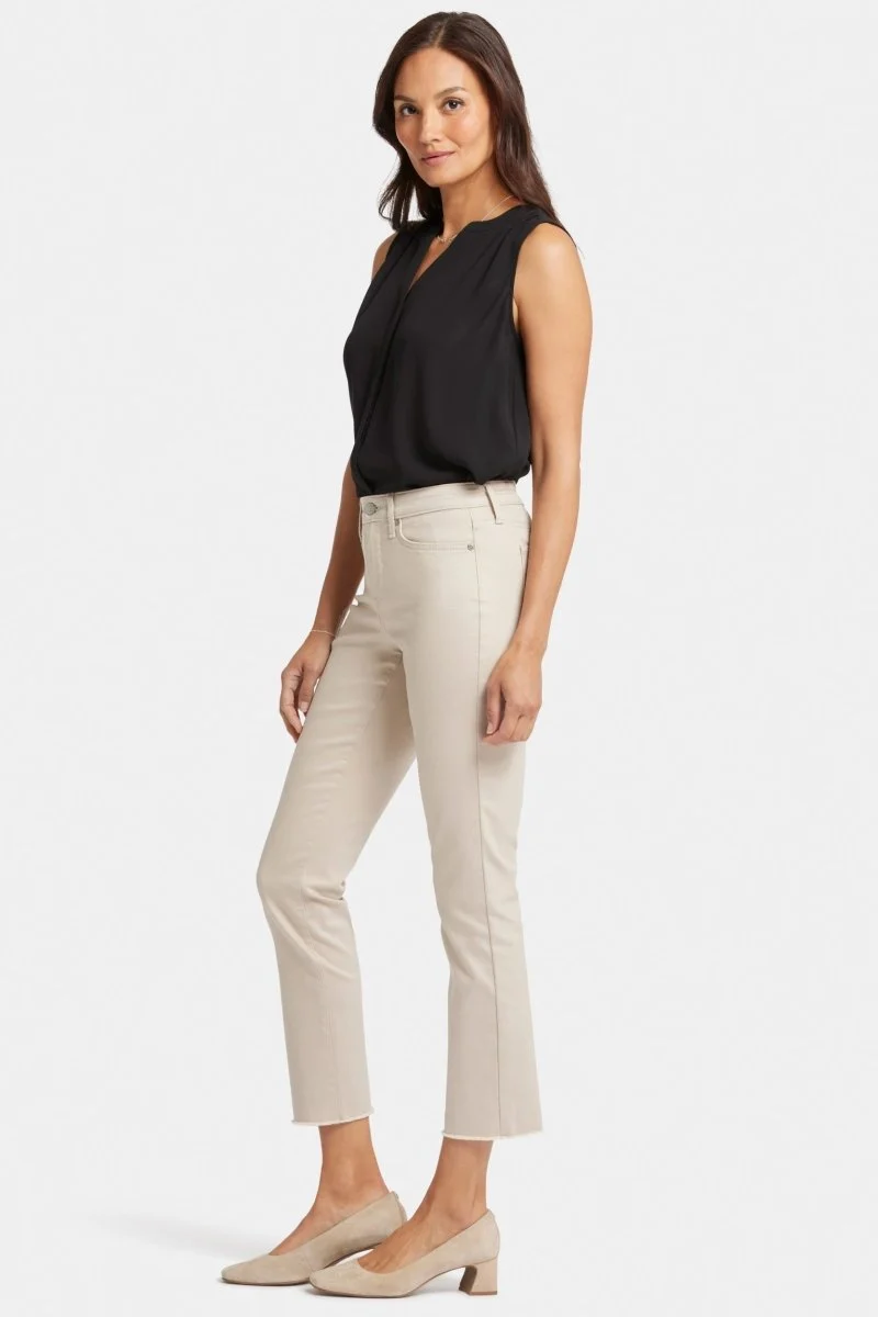 Sheri Slim Ankle Jeans mit ausgefransten Säumen | Feather