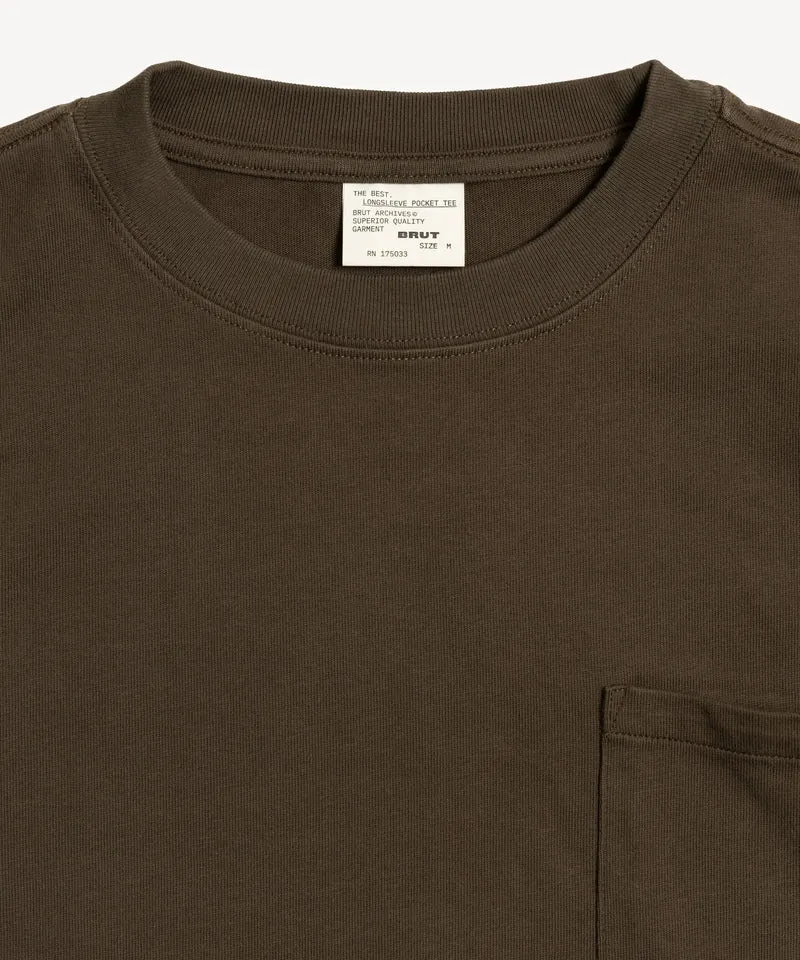 THE BEST LONG-SLEEVE POCKET TEE