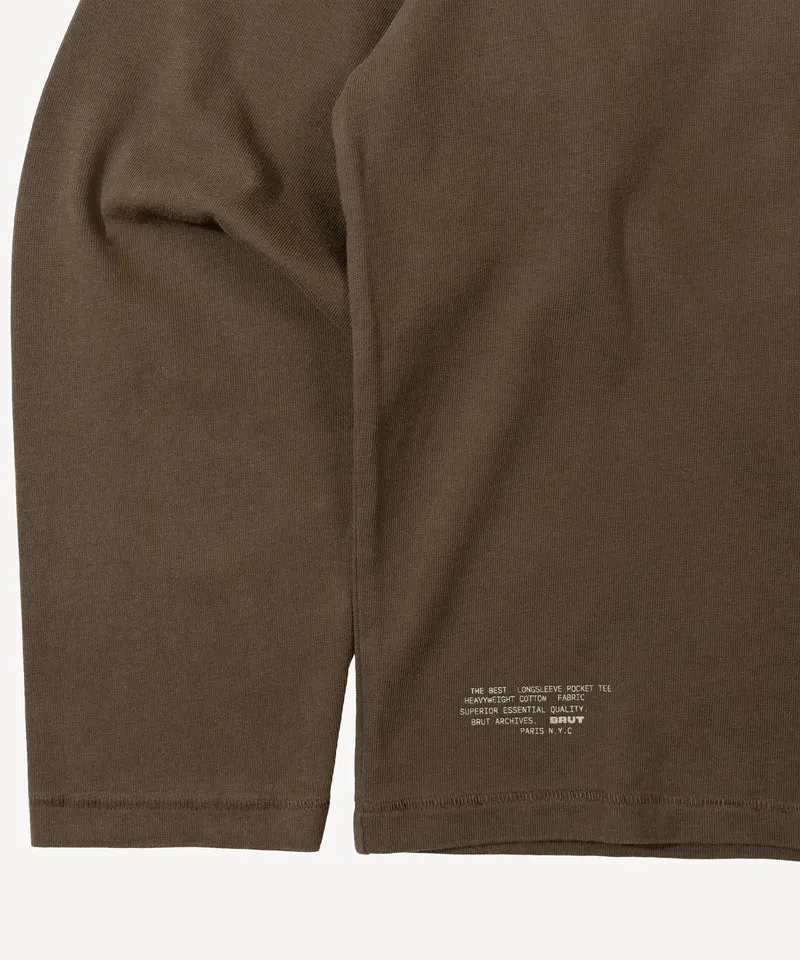THE BEST LONG-SLEEVE POCKET TEE