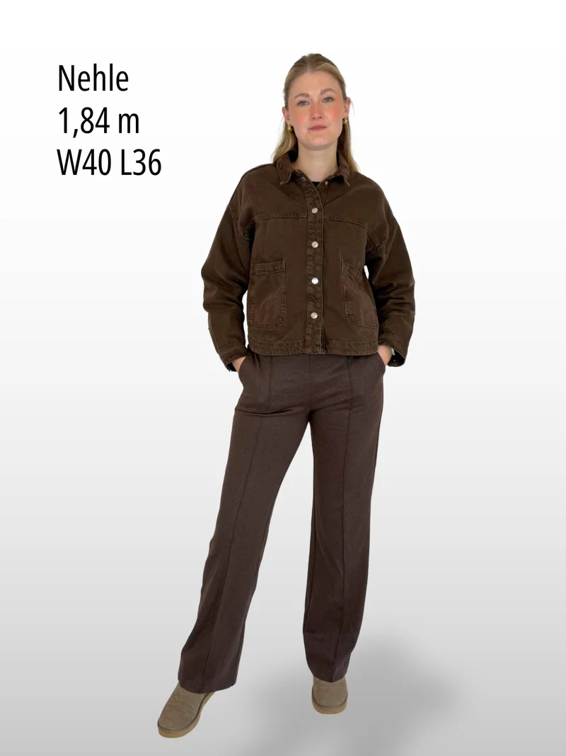 MAC Chiara Smart, Straight Fit, High-Waist, Truffle Brown