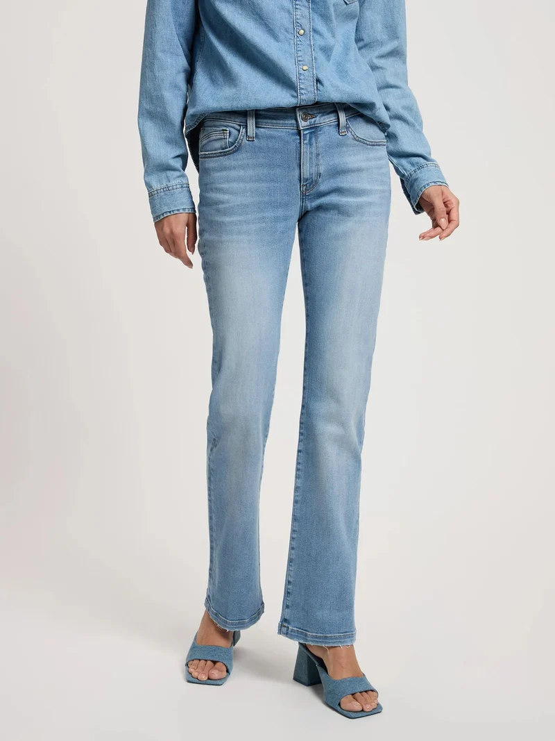 CROSS JEANS - LAUREN Jeans, Regular Fit, High-Waist, Light Blue