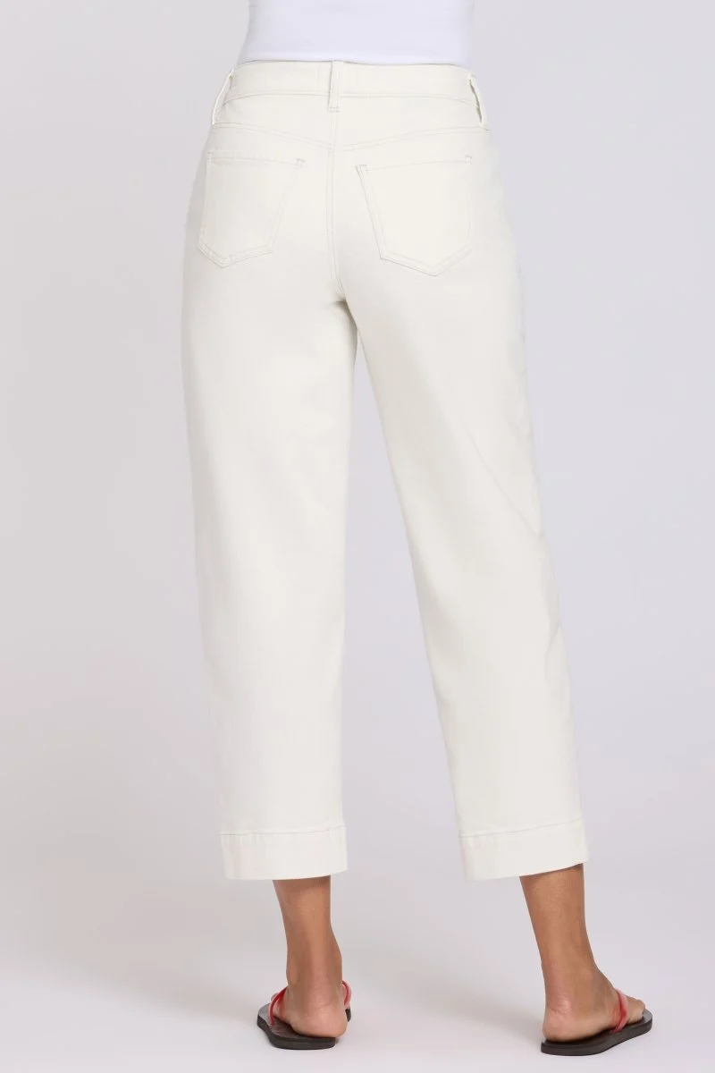 Balloon Ankle Jeans | Vintage White