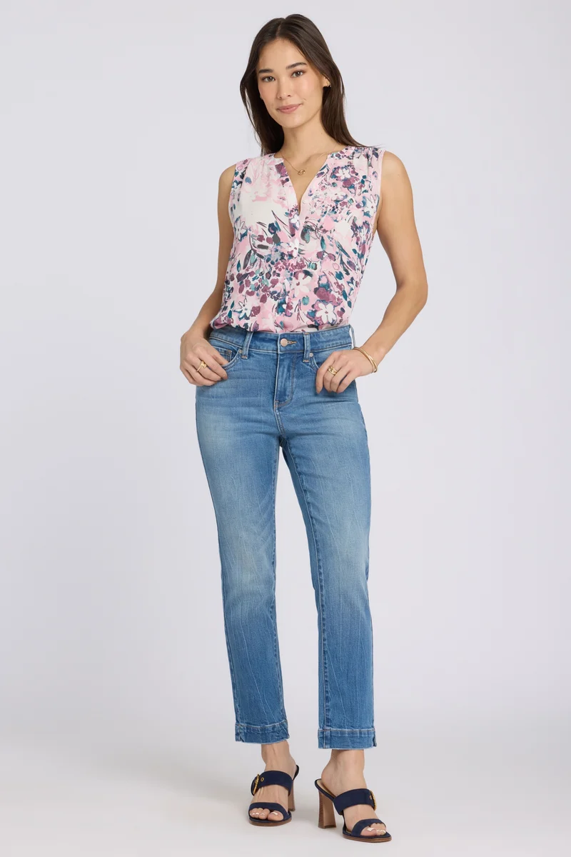 Sheri Slim Straight Ankle Jeans | Pacifica