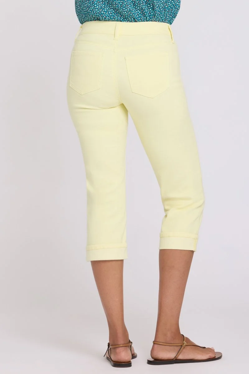 Marilyn Straight Crop Jeans In Cool Embrace® Denim | Chardonnay