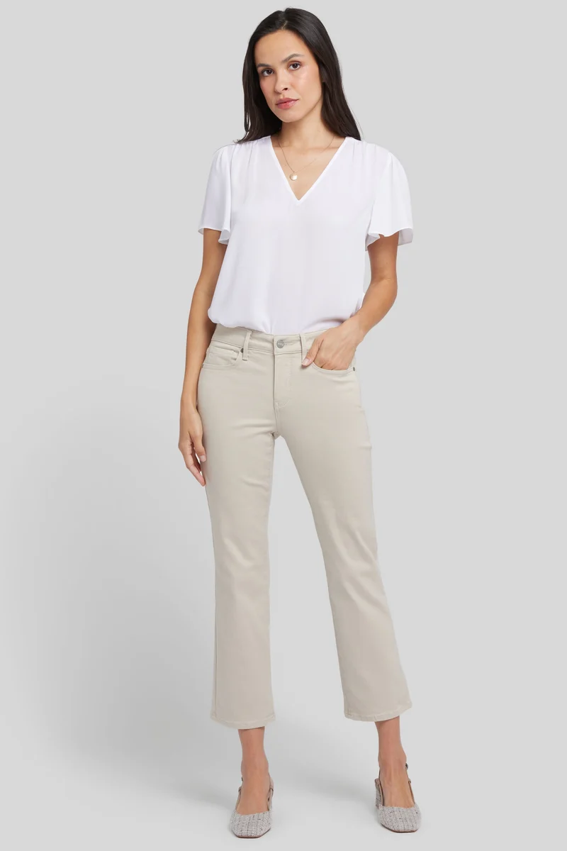 Marilyn Straight Ankle Jeans | Feather