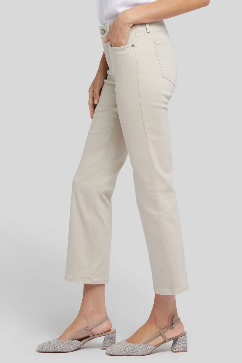 Marilyn Straight Ankle Jeans | Feather