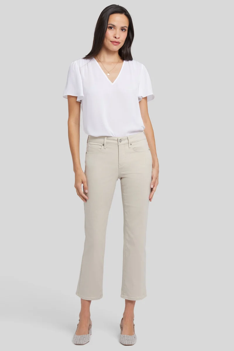 Marilyn Straight Ankle Jeans | Feather