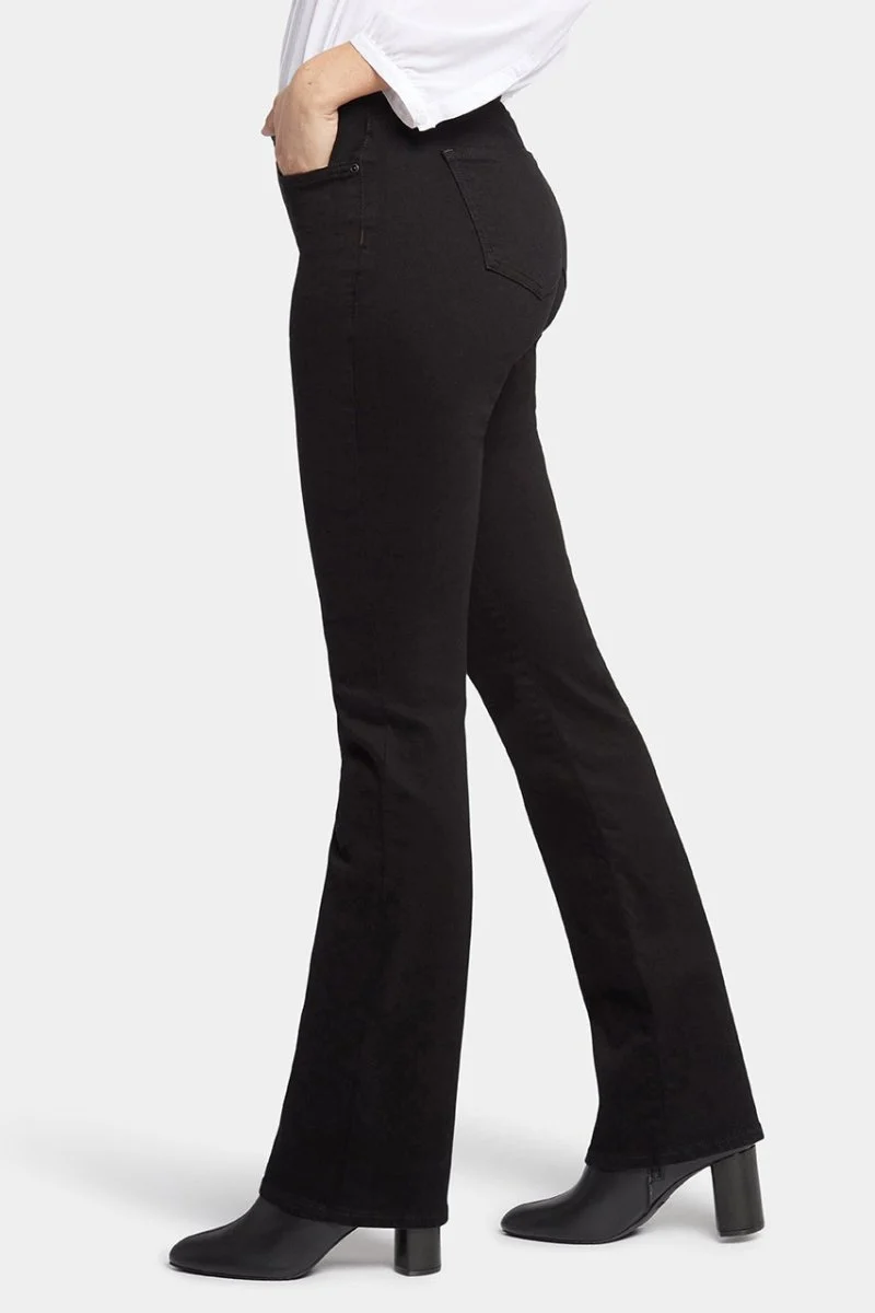 Barbara Bootcut Jeans Schwarzen Premium Denim | Black