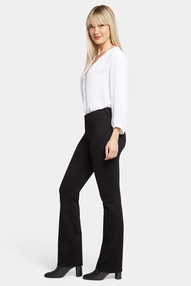 Barbara Bootcut Jeans Schwarzen Premium Denim | Black
