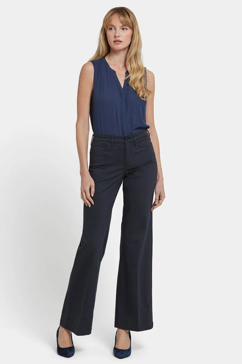 Teresa Wide Leg Jeans | Black