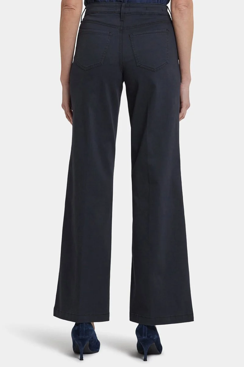 Teresa Wide Leg Jeans | Black