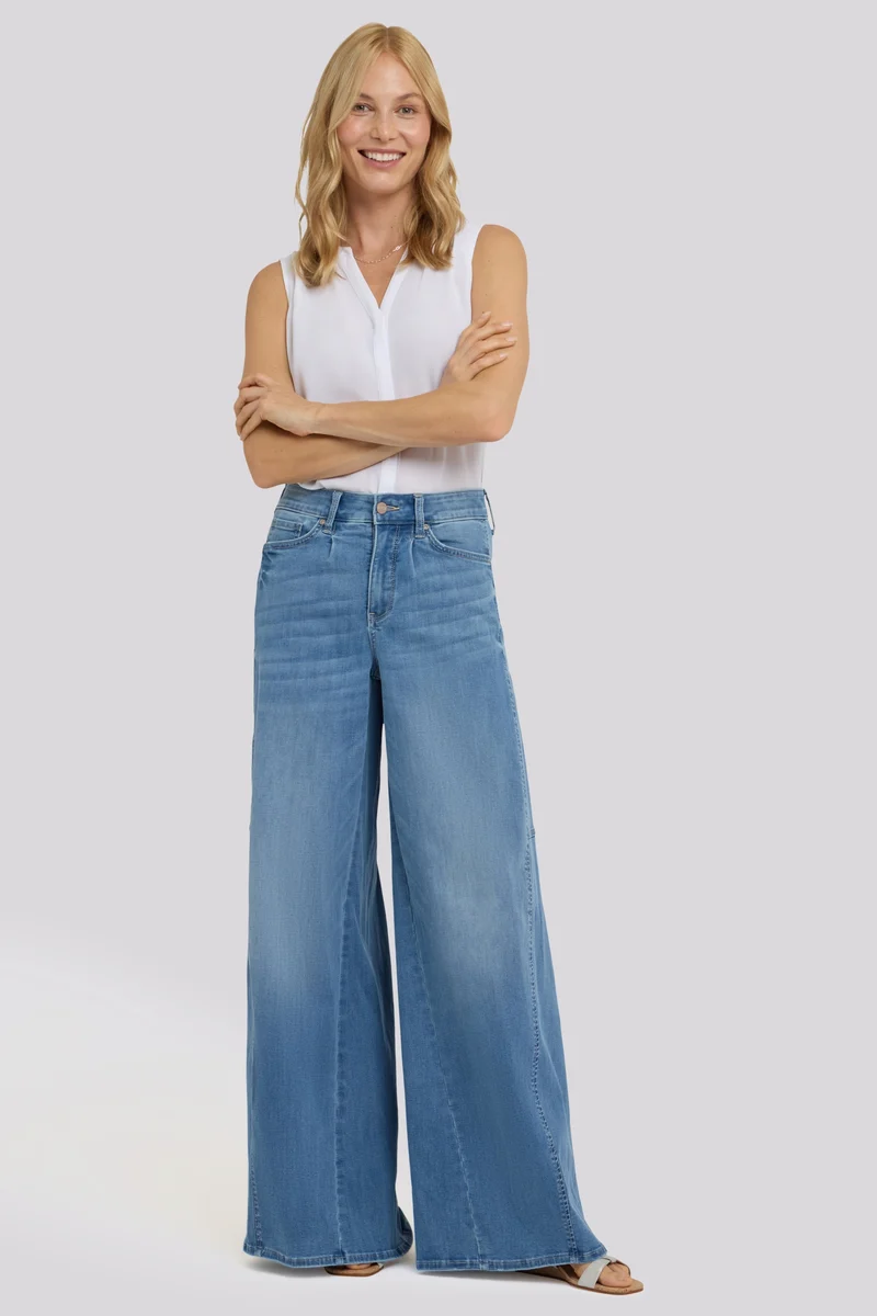 Nova Super Wide Leg Jeans Aus Cool Embrace® Denim | Vista Lake