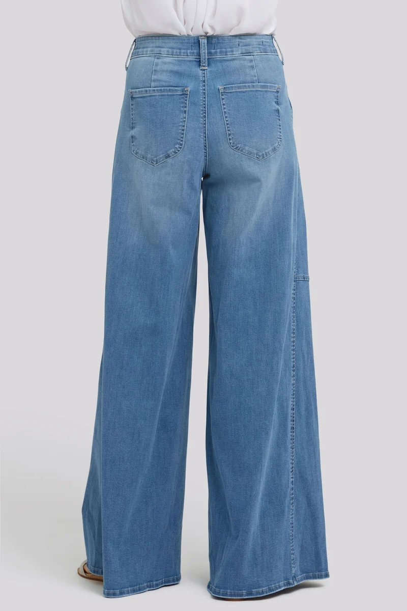 Nova Super Wide Leg Jeans Aus Cool Embrace® Denim | Vista Lake