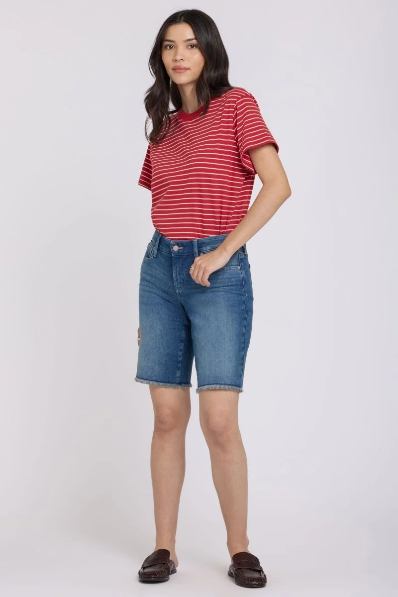 Boyfriend Denim Shorts in Re-New Denim | Breezy Palms