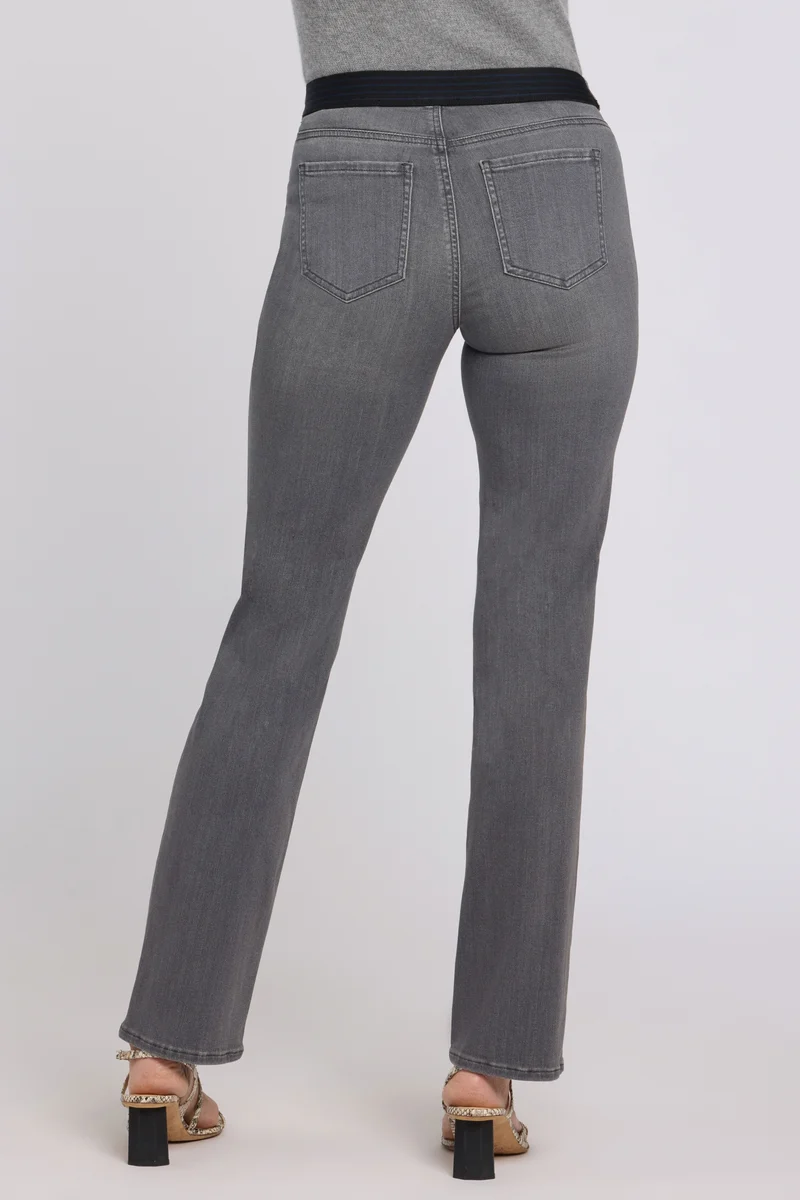No Gapper™ Marilyn Straight Jeans in Sure Stretch® Denim | Dusty Ash