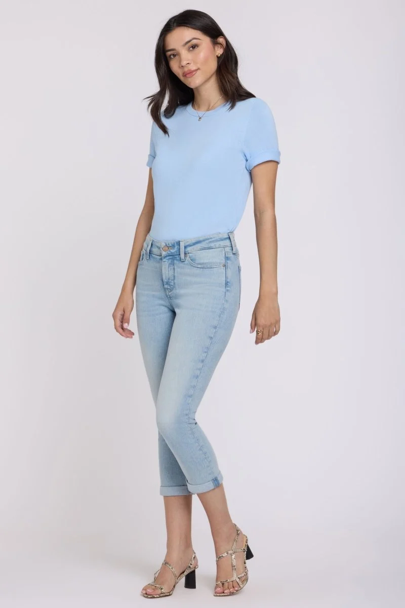 Chloe Skinny Capri Jeans aus Re-New Denim | Keys View