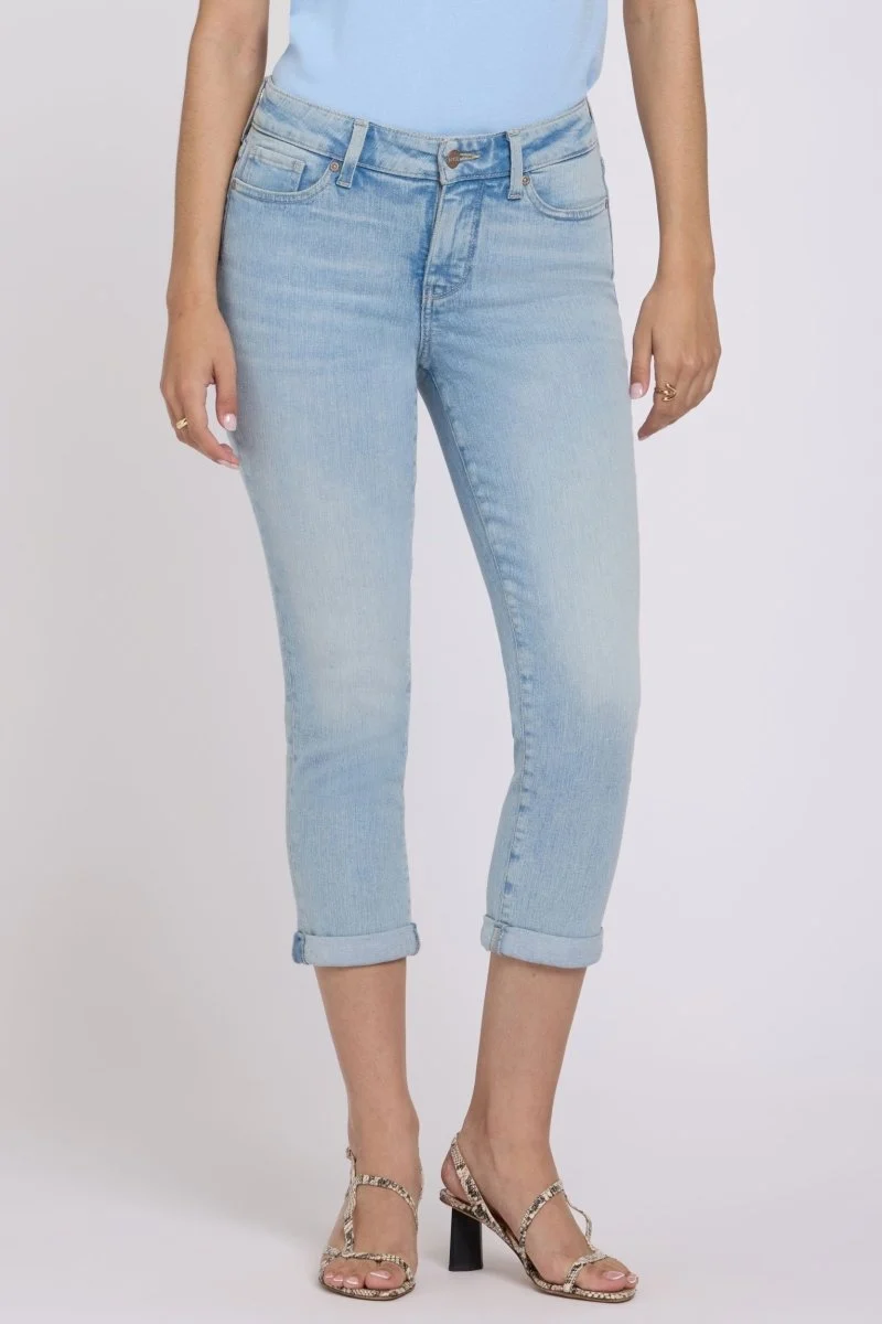 Chloe Skinny Capri Jeans aus Re-New Denim | Keys View