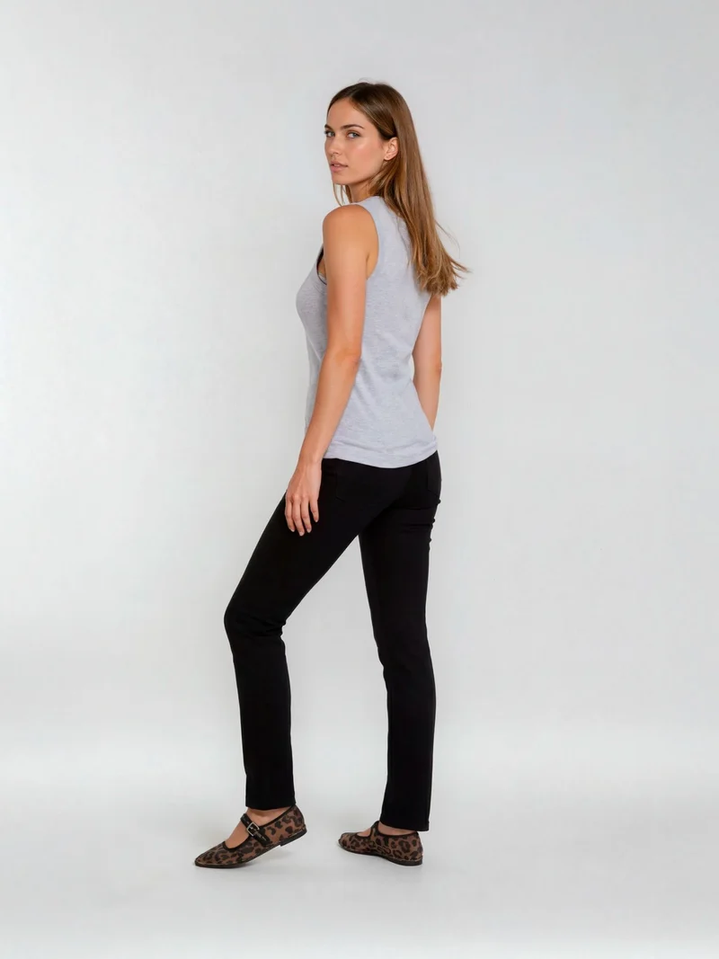 CROSS JEANS - LAUREN Jeans, Regular Fit, High-Waist, Black