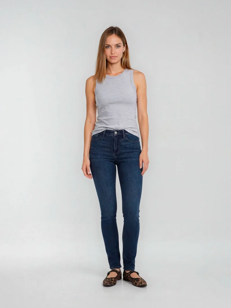 PADDOCK'S - PAT LIGHT DENIM, Slim Fit, High-Waist, Blue Black