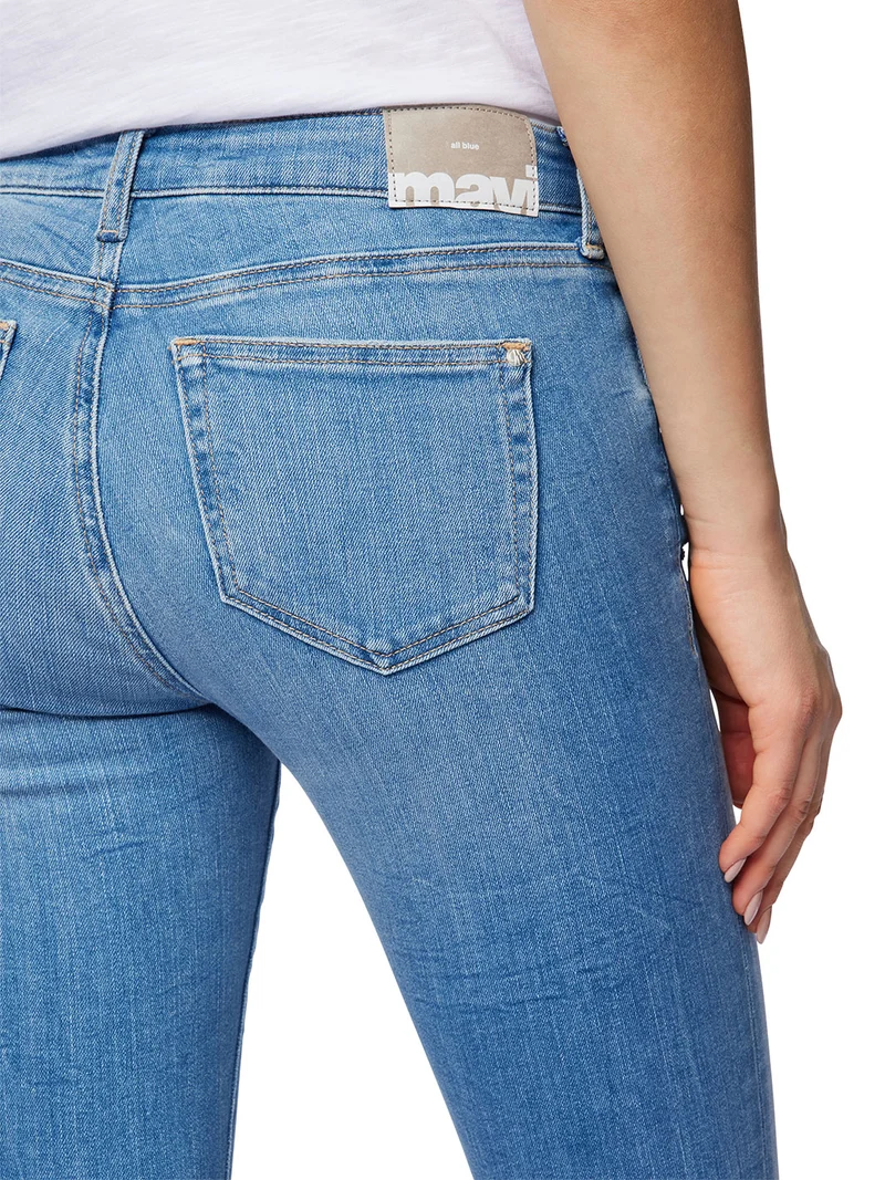 MAVI - ADRIANA, Skinny Fit, Mid-Waist, Mid Ripped Denim