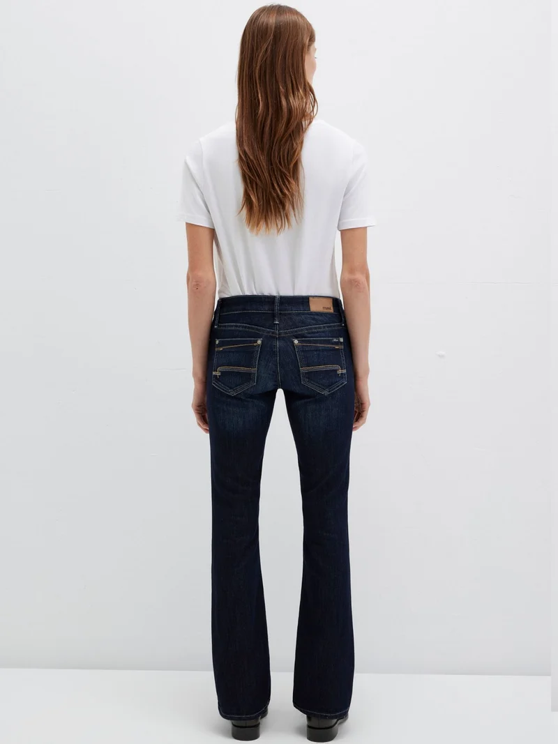 MAVI - Bella, Mid-Waist, Slim Bootcut, Rinse Miami Str