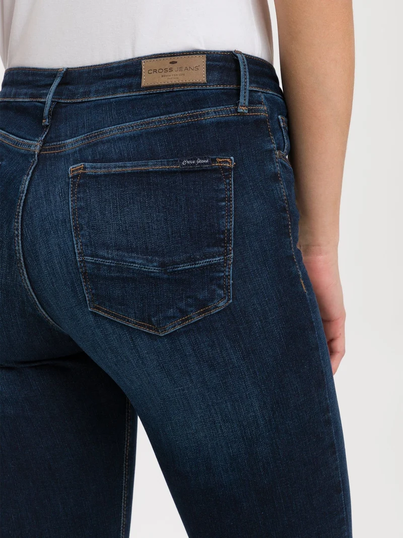 CROSS JEANS - ALAN, Skinny Fit, Mid-Waist, Dark Blue
