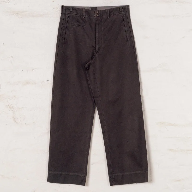 Pier Trousers Sateen Aubergine