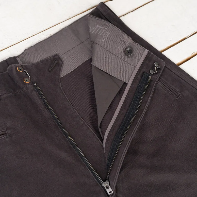 Pier Trousers Sateen Aubergine
