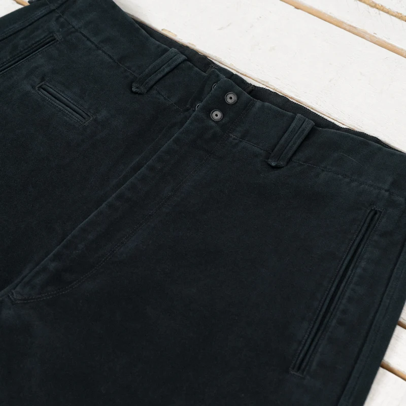 Pier Trousers Sateen Schwarz