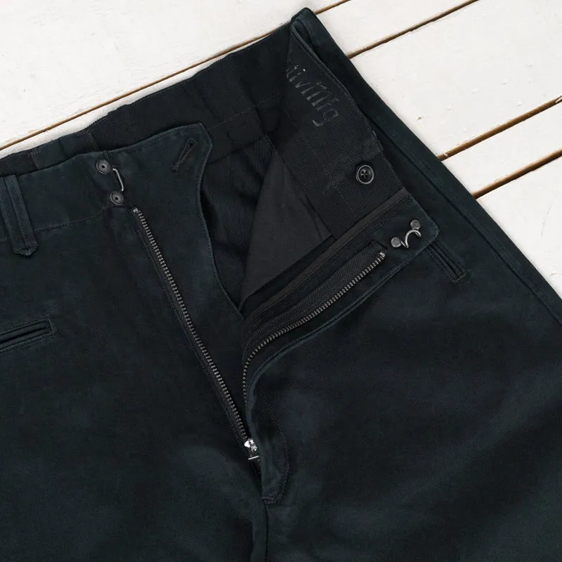 Pier Trousers Sateen Schwarz
