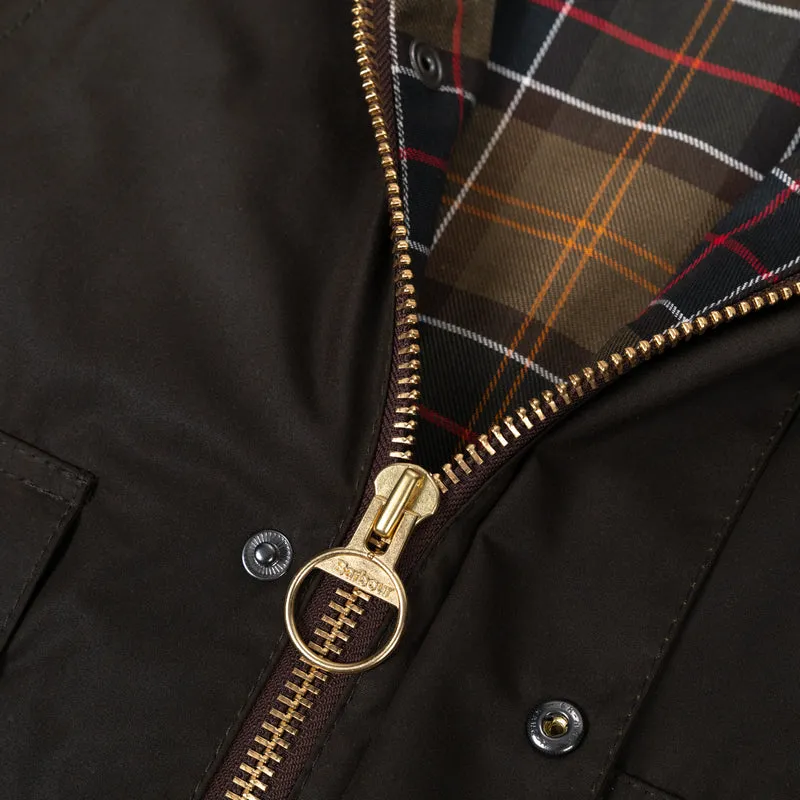 Classic Bedale Wax Olive