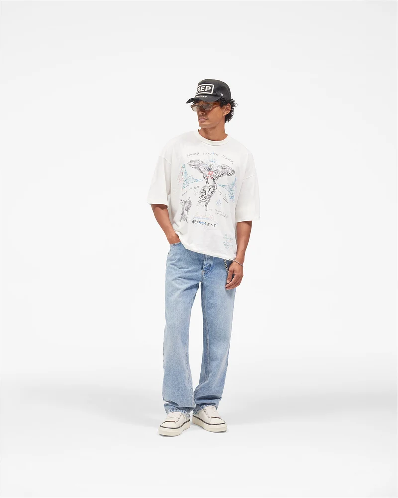 Heavier Than The Heavens T-Shirt - Antique White