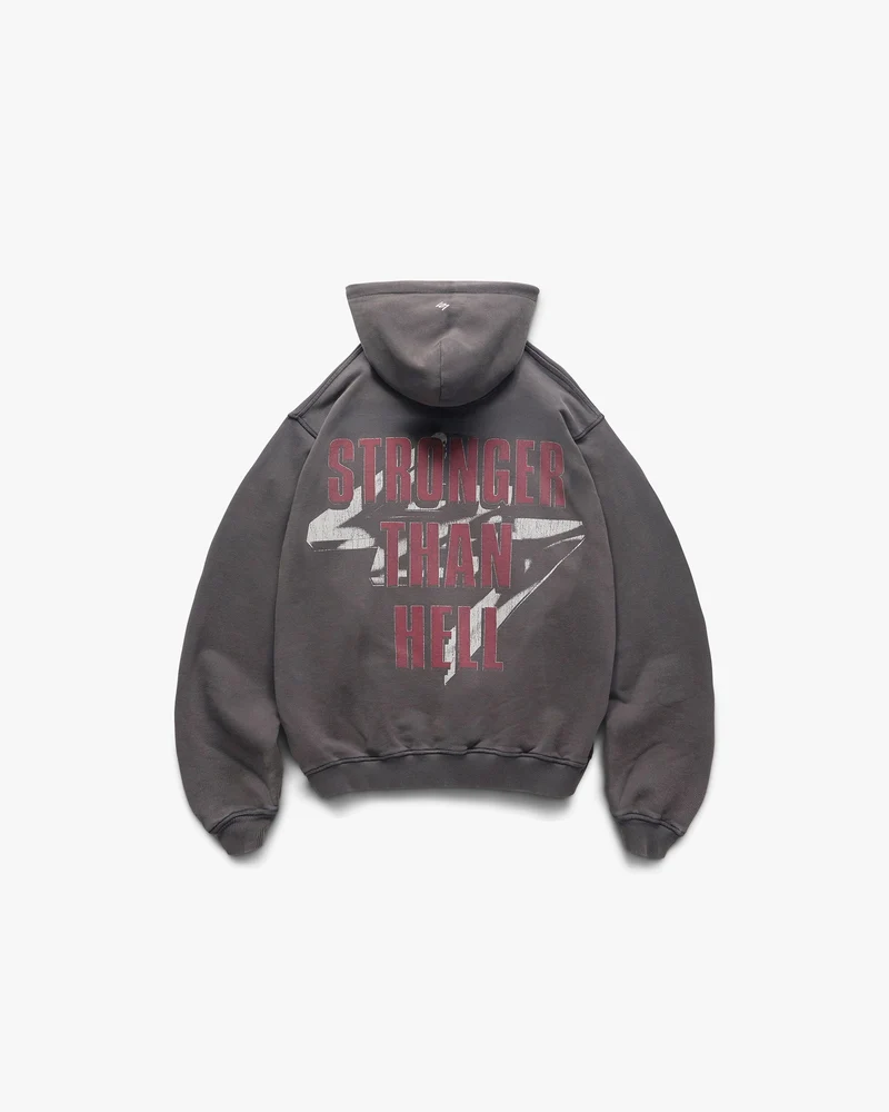 247 Sydney Hoodie - Washed Grey