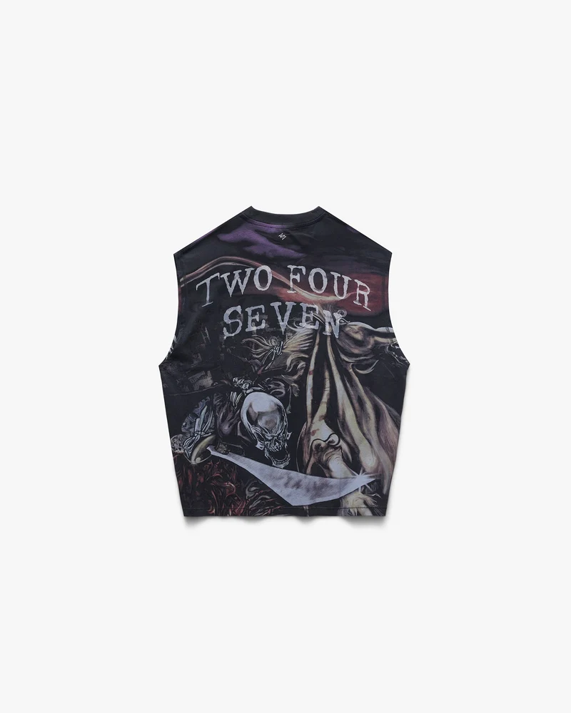 247 x Avenged Sevenfold City Of Evil Tank - Aged Black