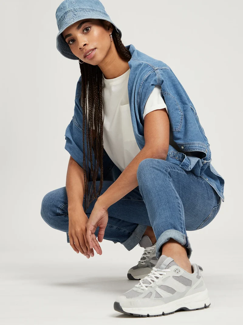 CROSS JEANS - ANYA Jeans, Slim Fit, High-Waist, Light Mid Blue
