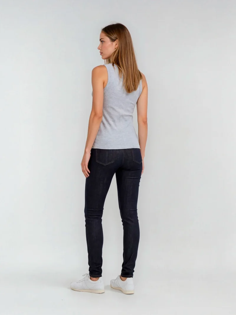 BOGILVY - NARLY, Skinny Fit, High-Waist, Dark Blue