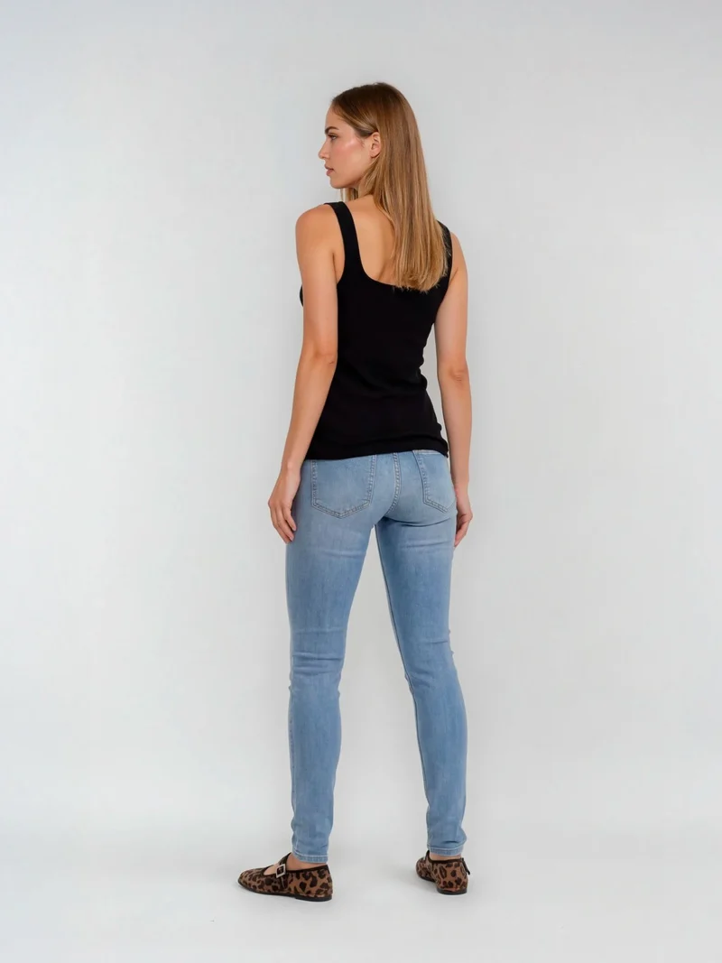 BOGILVY - TUSHY, Skinny Fit, Low-Waist, Light Blue