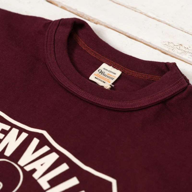 Green Valley T-Shirt Bordeaux