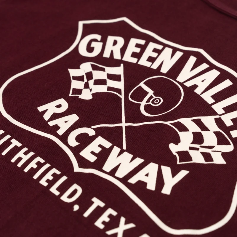 Green Valley T-Shirt Bordeaux