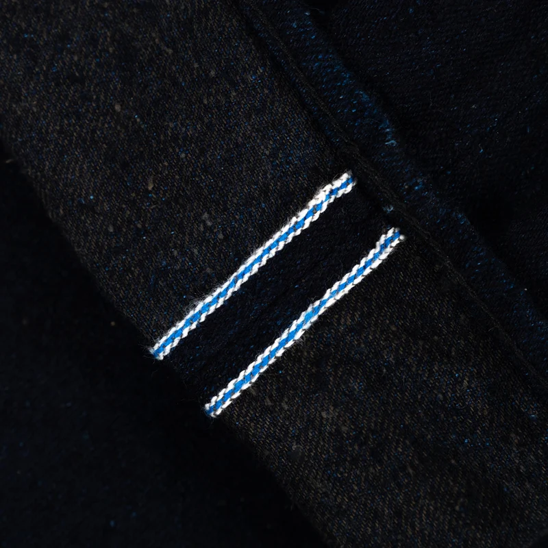 DNP-019-IDS 16 oz. Double Nep Relaxed Tapered Indigo x Sumi