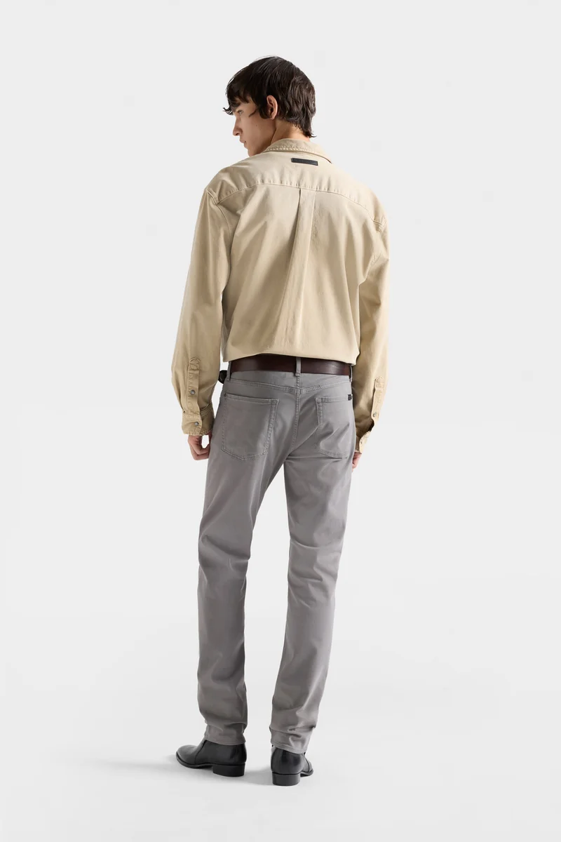 SLIMMY in Luxe Performance Stretch Sateen Ashed
