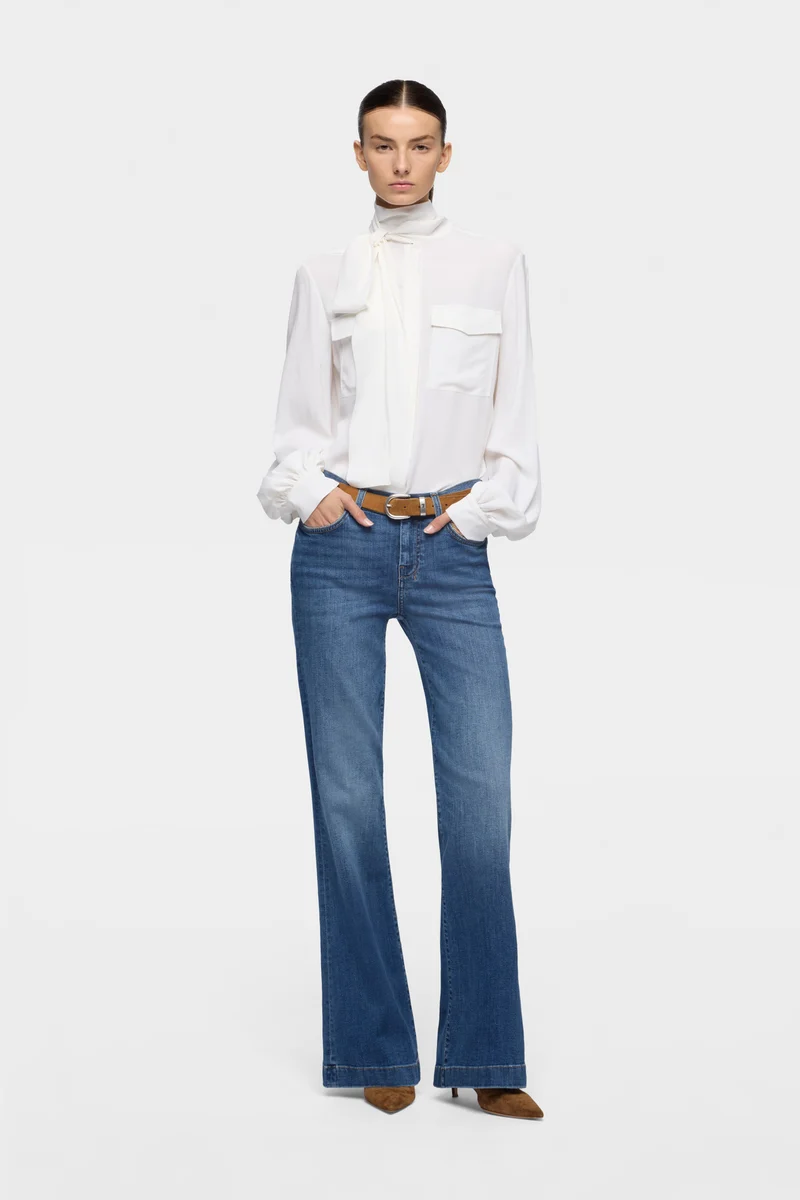 TAILORLESS DOJO in Denim Rosie