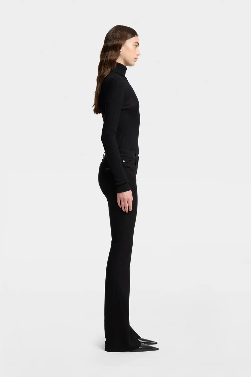 PETITE BOOTCUT in B(air) Rinsed Black